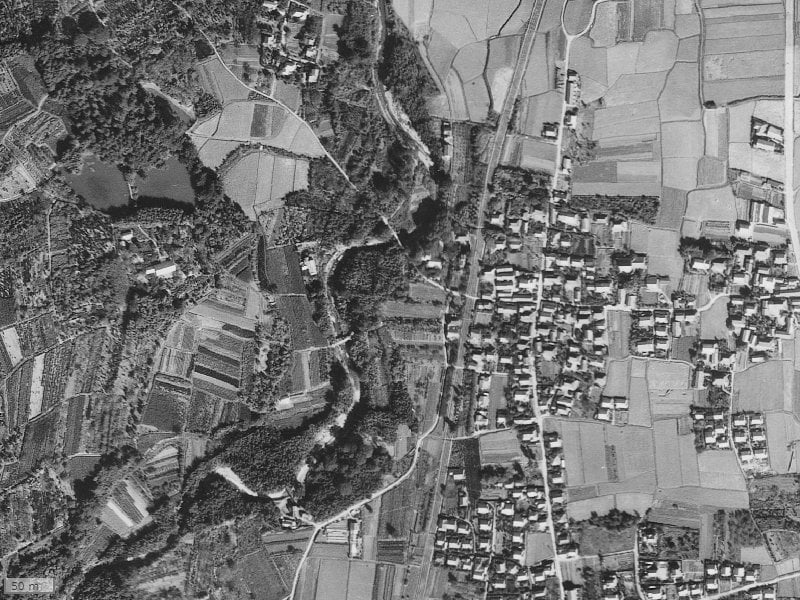 【1936~1942年度撮影】昔のグランノア箕面の場所・周辺環境