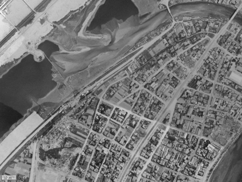 【1961～1969年度撮影】昔のプレディア中広町レジデンスの場所・周辺環境