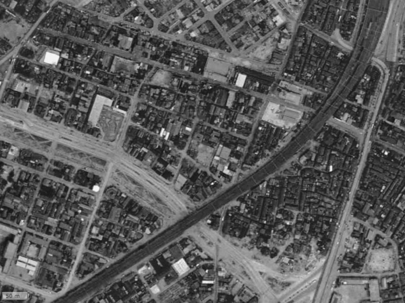 【1961~1969年度撮影】昔のグランパレ神戸ハーバープレイスの場所・周辺環境