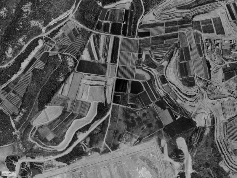 【1961～1969年度撮影】昔のアヴニール三好丘の場所・周辺環境