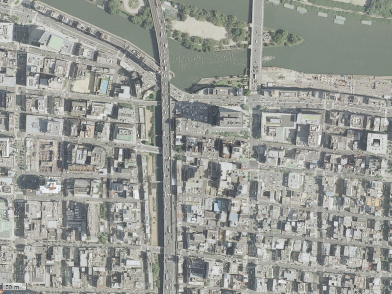 【2007年度撮影】昔のファインフラッツ北浜の場所・周辺環境