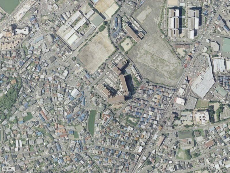 【2007年度撮影】昔のグランドシティダイアパレス吹田の場所・周辺環境