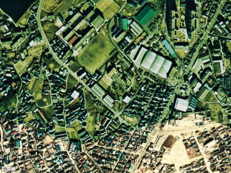 【1974～1978年度撮影】昔のグランドシティダイアパレス吹田の場所・周辺環境