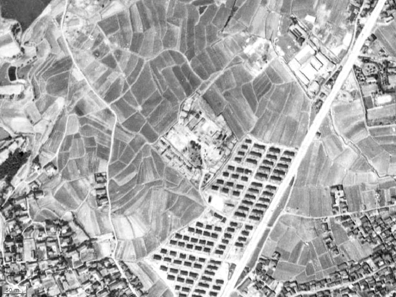 【1945～1950年度撮影】昔のグランドシティダイアパレス吹田の場所・周辺環境