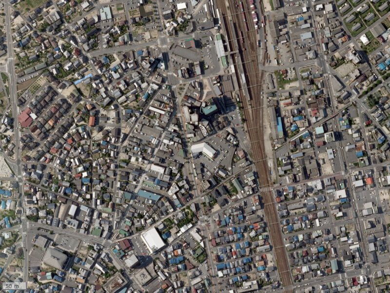 【2008年度撮影】昔のラインヴァント大竹駅前の場所・周辺環境