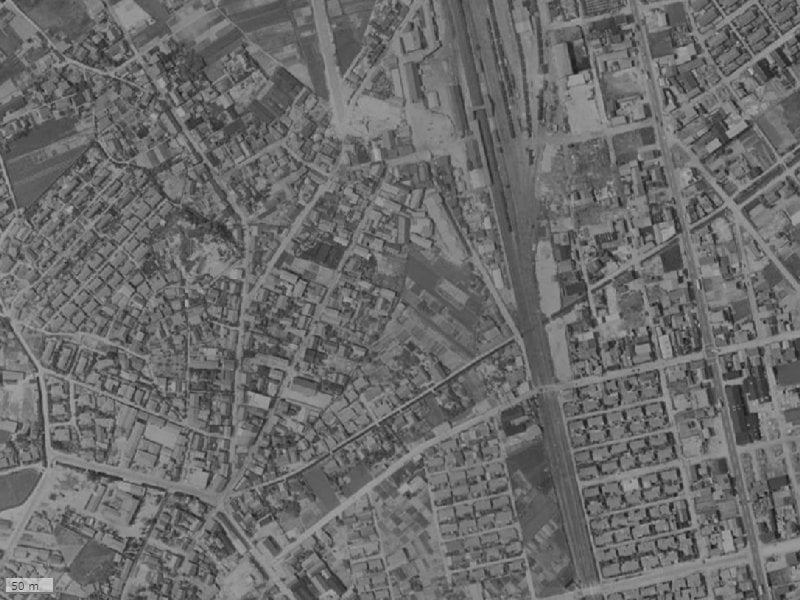 【1961~1969年度撮影】昔のラインヴァント大竹駅前の場所・周辺環境