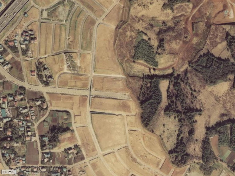 【1979~1983年度撮影】昔の東急ドエル ビアス市が尾の場所・周辺環境