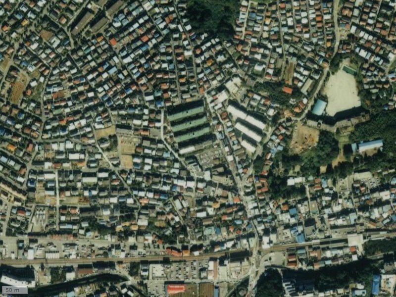 【1987~1990年度撮影】昔のアネシア生田月見台の場所・周辺環境