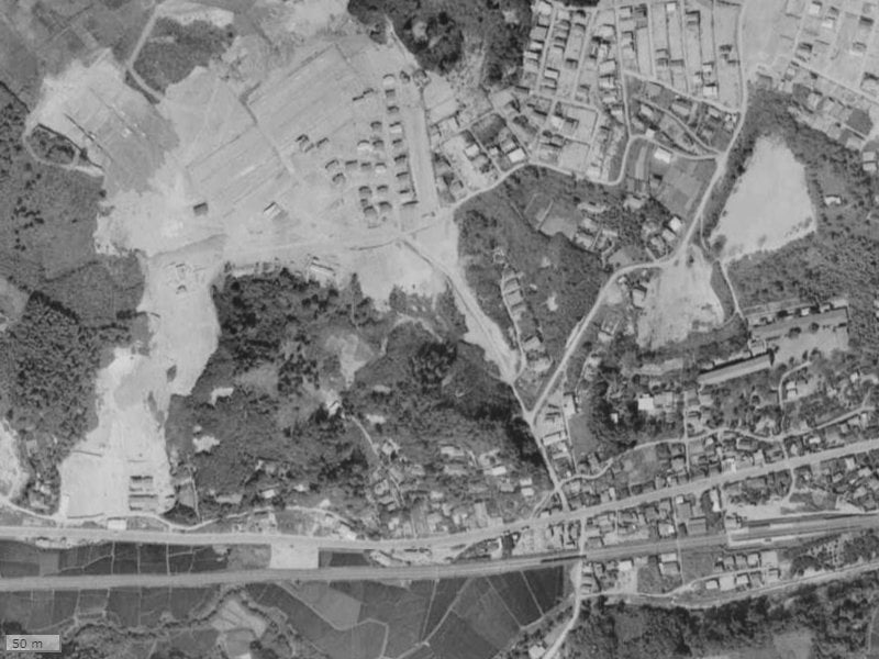 【1961~1969年度撮影】昔のアネシア生田月見台の場所・周辺環境