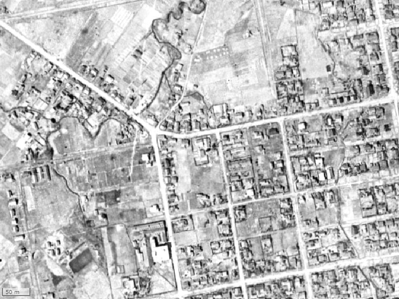 【1945～1950年度撮影】昔のグランドステージプレファシオ円山の場所・周辺環境