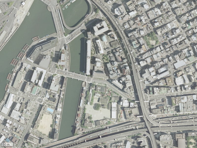 【2007年度撮影】昔のマツダファミリーハイツ阿波座の場所・周辺環境