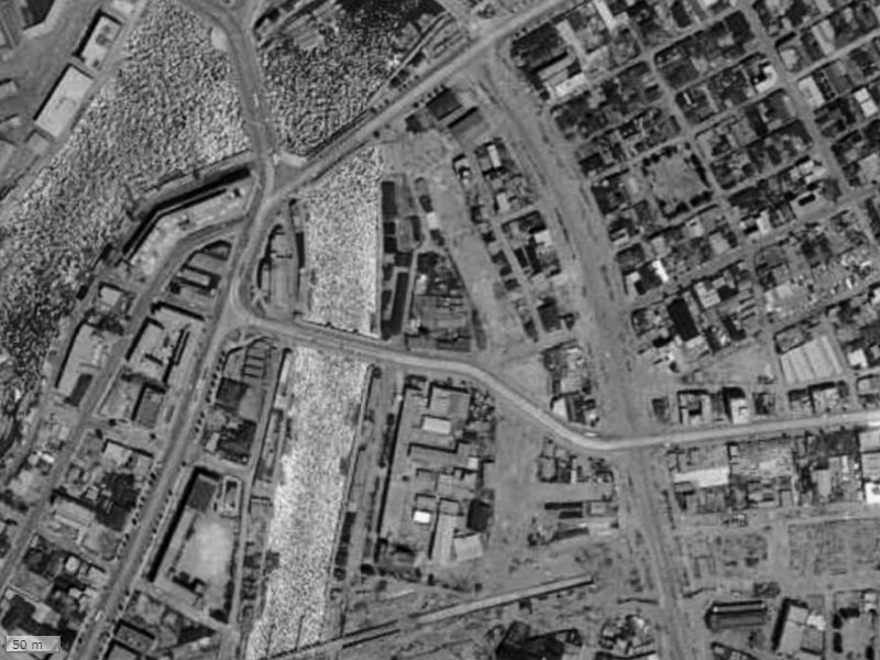 【1961～1969年度撮影】昔のマツダファミリーハイツ阿波座の場所・周辺環境