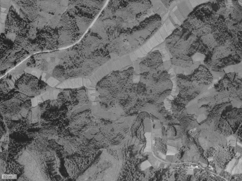【1961～1969年度撮影】昔のプラウド青葉藤が丘の場所・周辺環境