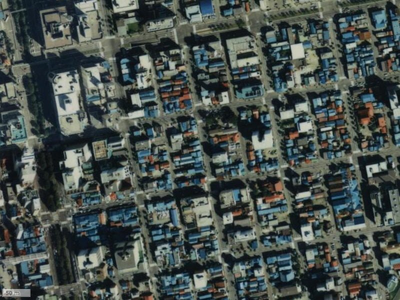 【1984～1986年度撮影】昔のシティハウス大通東の場所・周辺環境