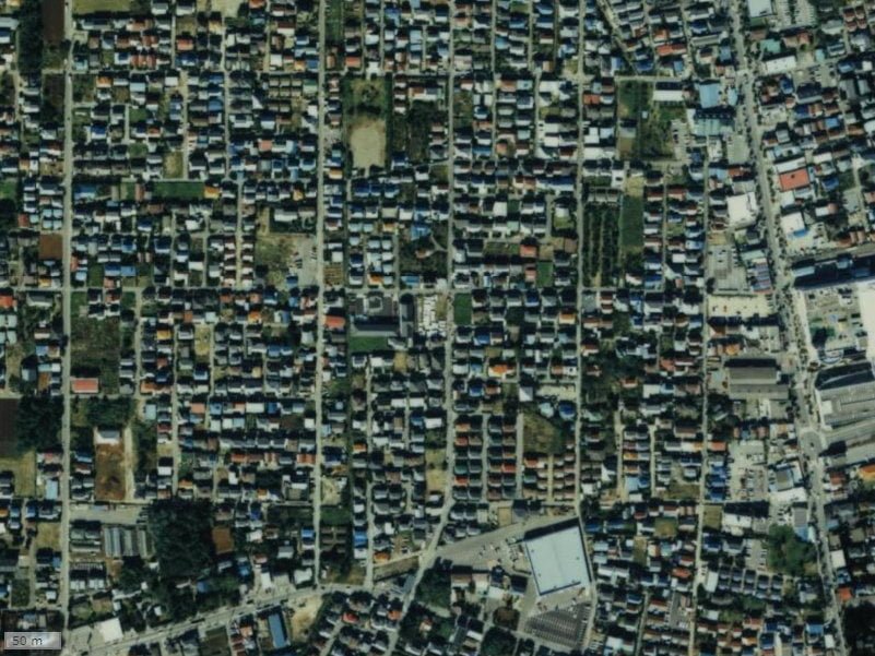 【1987～1990年度撮影】昔のパレドール四街道の場所・周辺環境