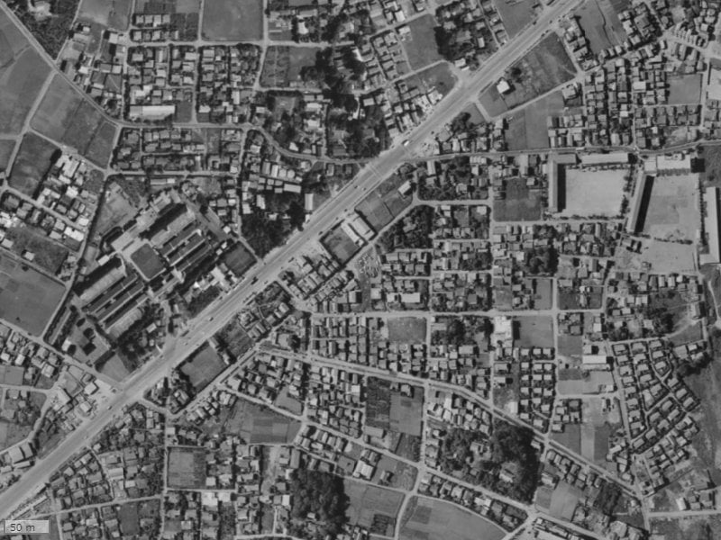 【1961～1969年度撮影】昔のグランシティ ル・ロワイヤル小竹向原の場所・周辺環境