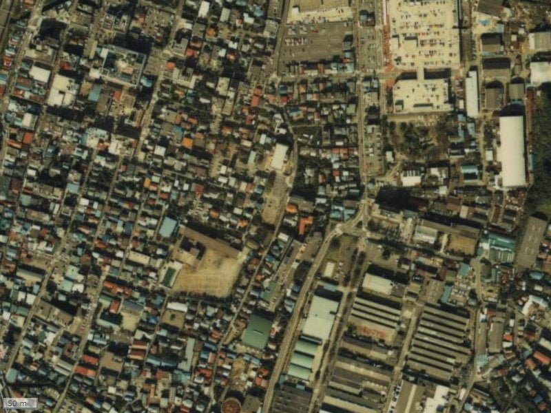 【1979~1983年度撮影】昔のザ・パークハウス鎌倉大船の場所・周辺環境