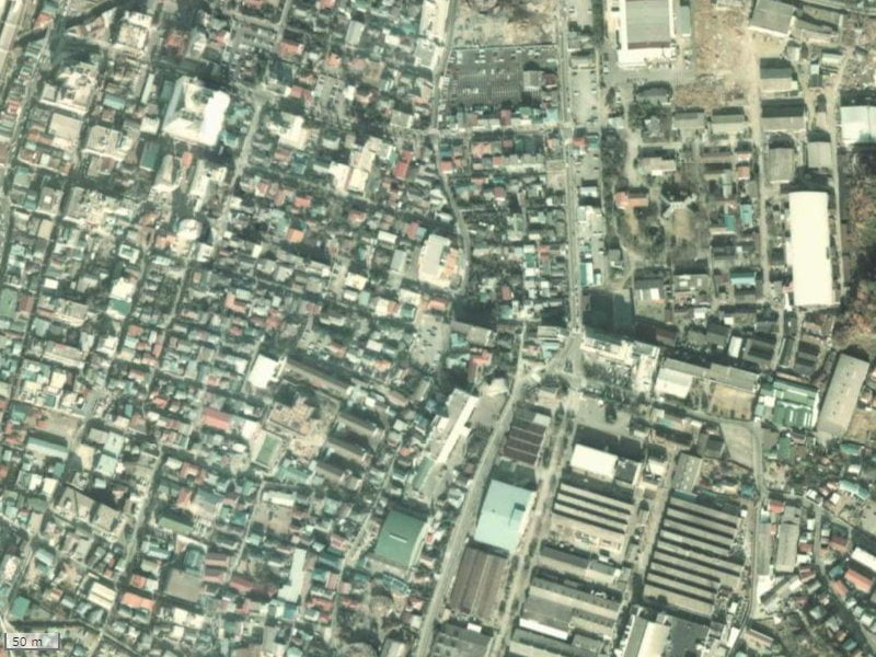 【1974~1978年度撮影】昔のザ・パークハウス鎌倉大船の場所・周辺環境