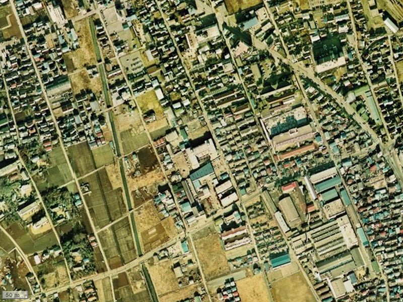 【1974～1978年度撮影】昔の松栄上落合マンションの場所・周辺環境