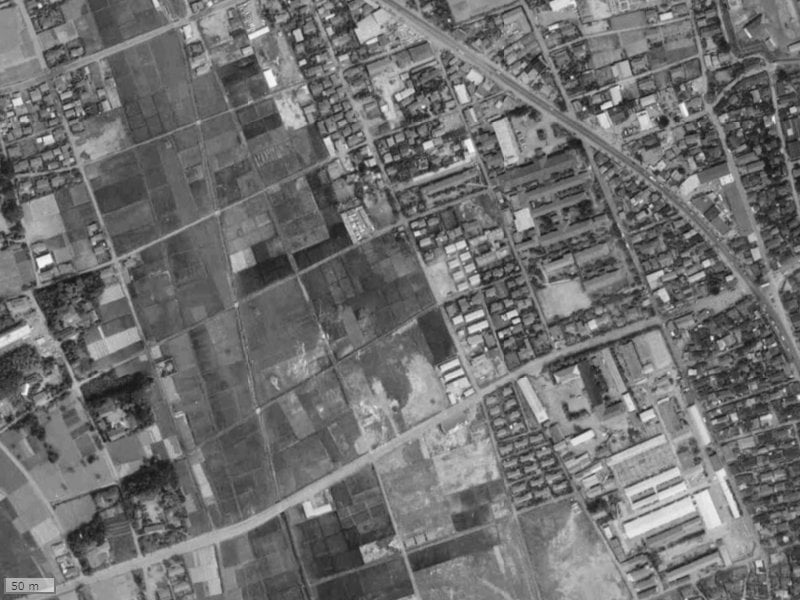 【1961～1969年度撮影】昔の松栄上落合マンションの場所・周辺環境