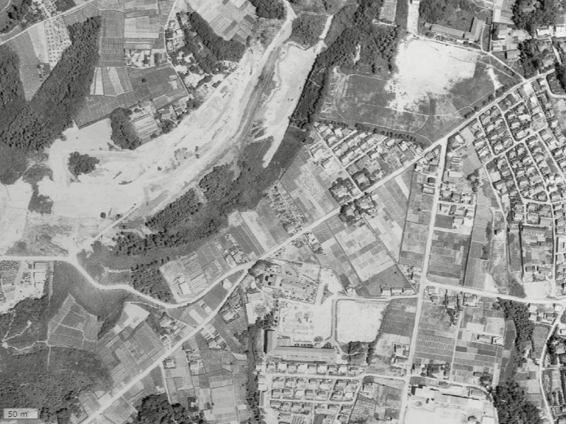 【1961～1969年度撮影】昔のディーグランセ蜆塚の場所・周辺環境