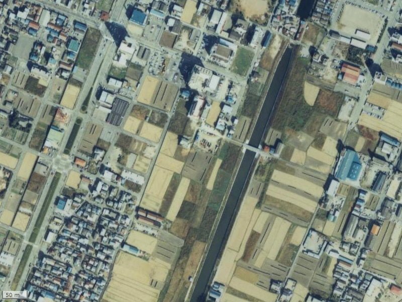 【1979～1983年度撮影】昔のポレスター三左衛門堀の場所・周辺環境