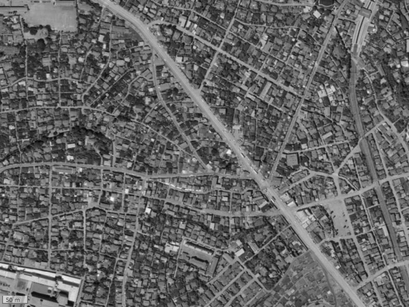 【1961~1969年度撮影】昔のディークラディア横浜白楽の場所・周辺環境