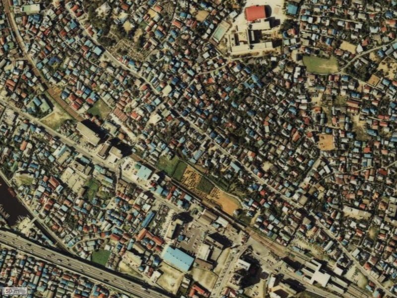 【1979~1983年度撮影】昔のダイアパレス船橋宮本の場所・周辺環境