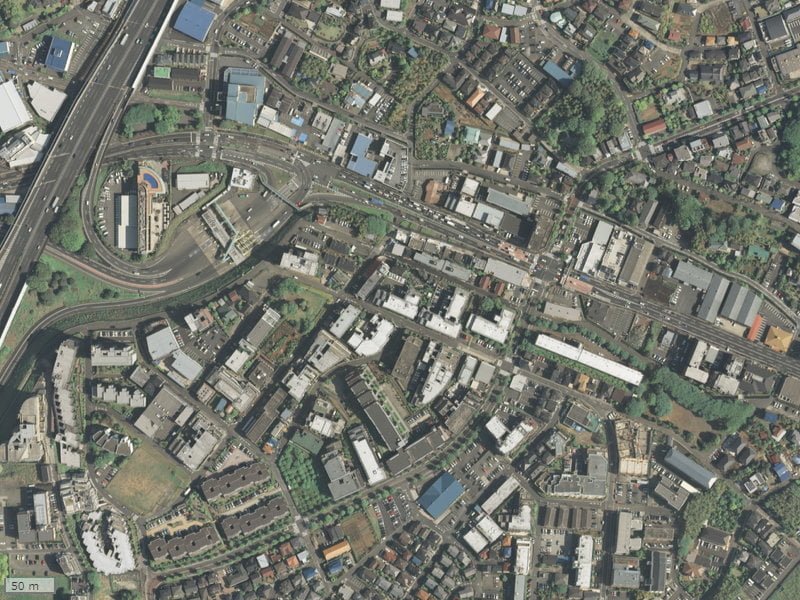 【2009年度撮影】昔のモア・クレスト鷺沼ヒルズの場所・周辺環境