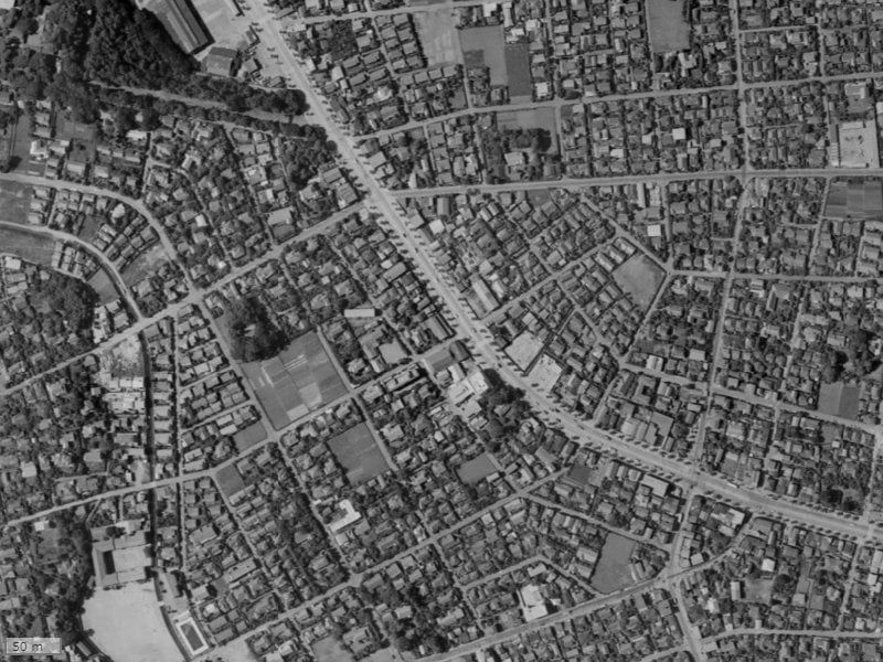 【1961～1969年度撮影】昔のウエストハイツ（東京都杉並区善福寺1丁目16-23）の場所・周辺環境