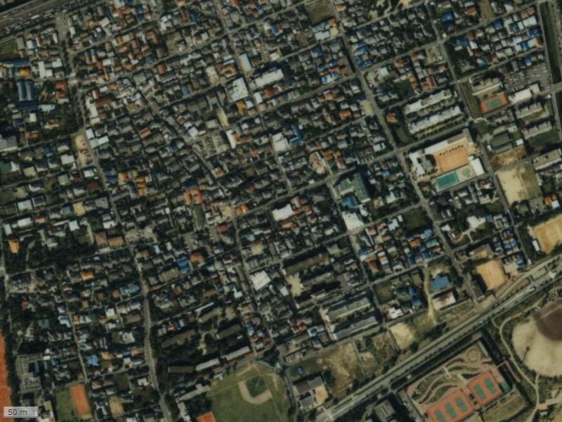 【1984～1986年度撮影】昔の芦屋伊勢町ハウスの場所・周辺環境