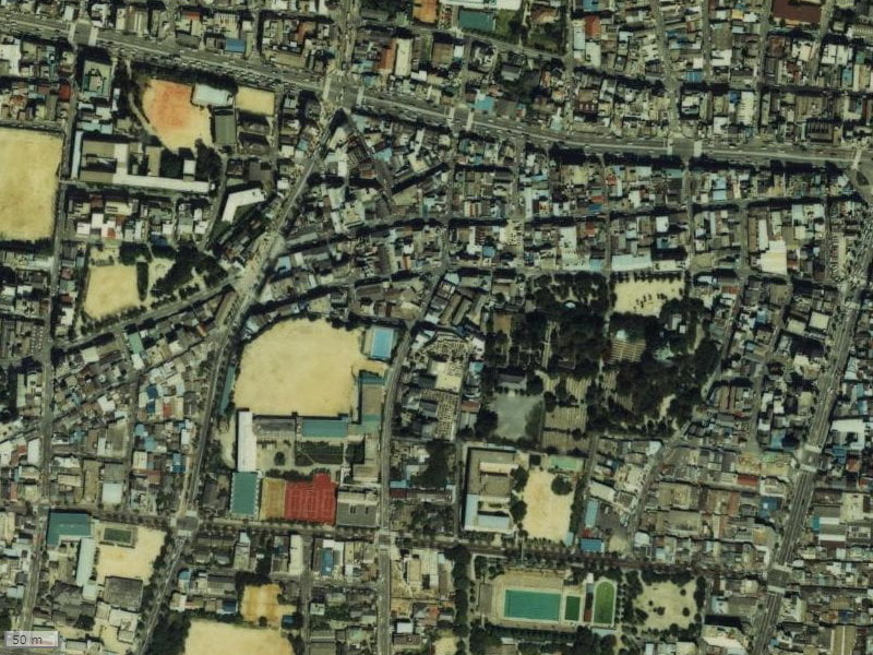 【1979~1983年度撮影】昔のグラン・ドムール真田山の場所・周辺環境