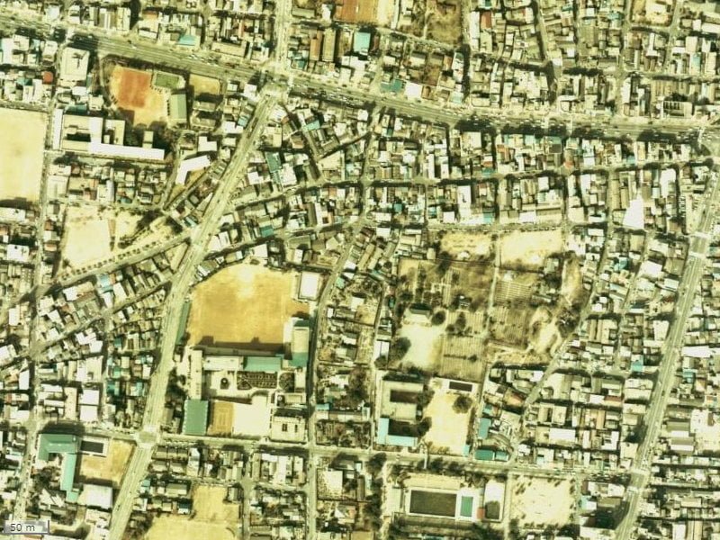 【1974~1978年度撮影】昔のグラン・ドムール真田山の場所・周辺環境