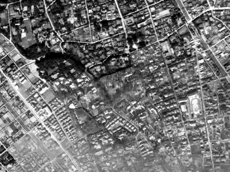 【1945～1950年度撮影】昔のブランズシティ久が原の場所・周辺環境