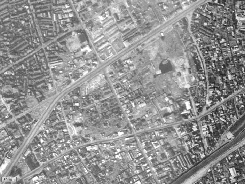 【1945～1950年度撮影】昔のザ・パークハウス神戸トアロードの場所・周辺環境