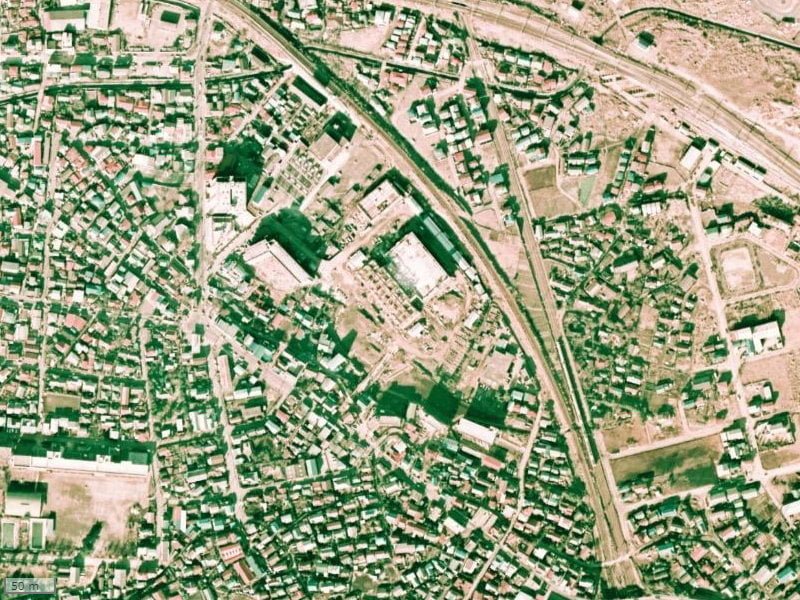 【1974～1978年度撮影】昔のオハナ八王子オークコートの場所・周辺環境