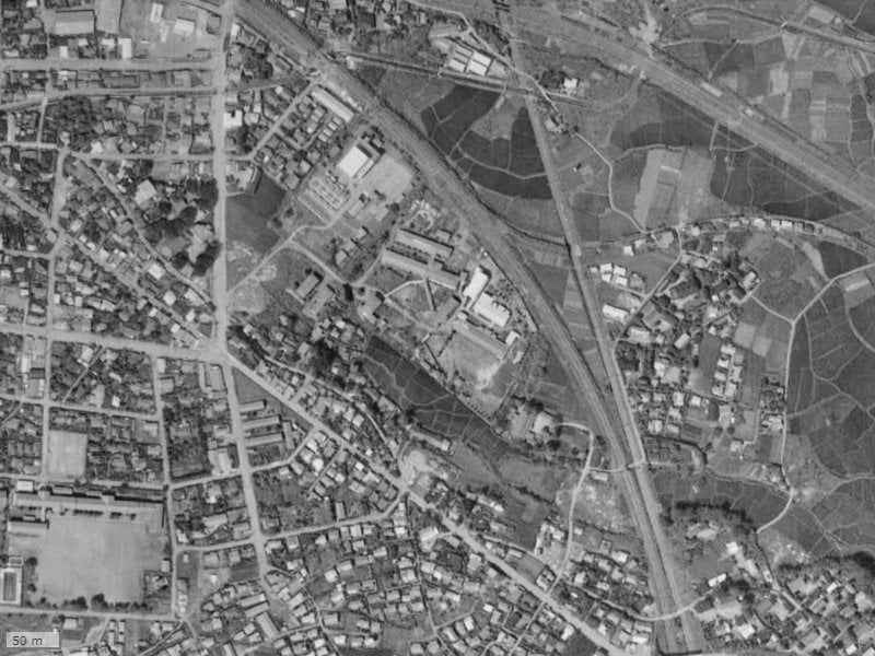 【1961～1969年度撮影】昔のオハナ八王子オークコートの場所・周辺環境