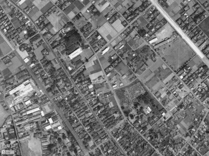 【1961～1969年度撮影】昔のプレシス上尾の場所・周辺環境