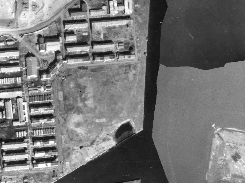 【1945～1950年度撮影】昔のワールドシティータワーズの場所・周辺環境