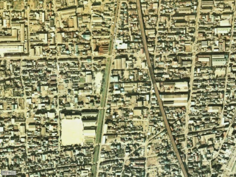 【1974～1978年度撮影】昔のカルティア熱田六番町の場所・周辺環境