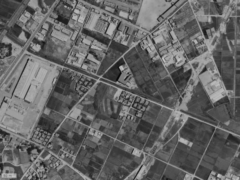 【1961～1969年度撮影】昔のファインスクエア横浜綱島の場所・周辺環境