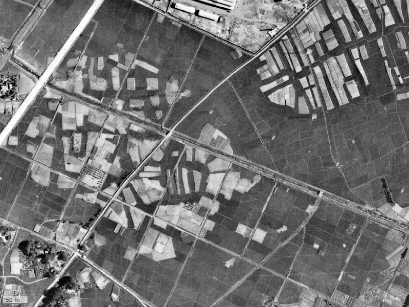 【1945～1950年度撮影】昔のファインスクエア横浜綱島の場所・周辺環境