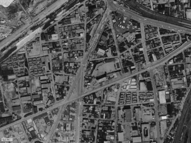 【1961～1969年度撮影】昔のザ・クイーン新梅田の場所・周辺環境