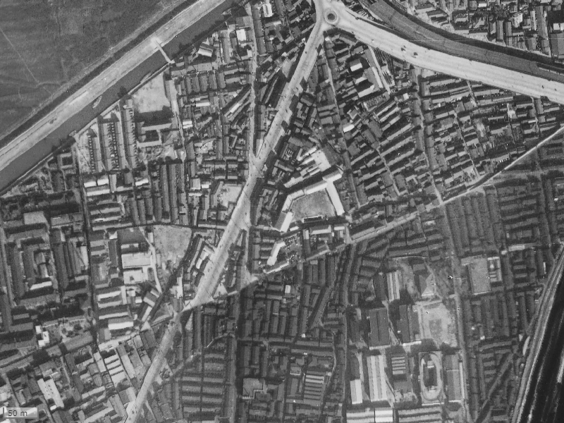 【1936～1942年度撮影】昔のザ・クイーン新梅田の場所・周辺環境