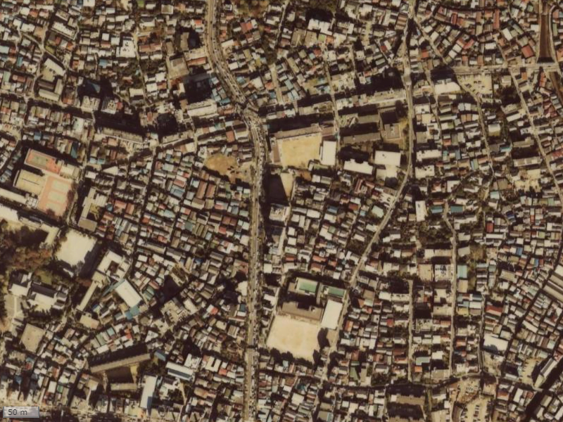 【1979~1983年度撮影】昔の塔の山ハイツの場所・周辺環境