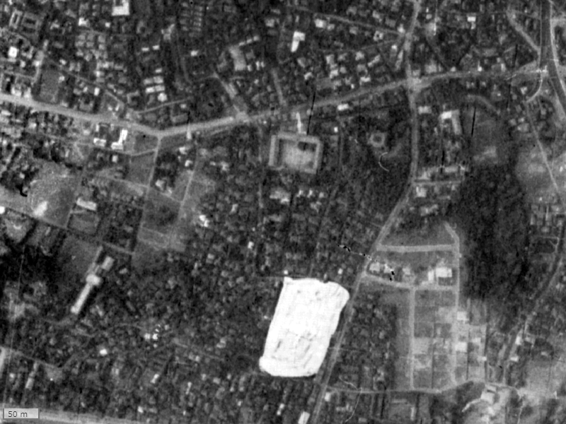 【1936~1942年度撮影】昔の塔の山ハイツの場所・周辺環境