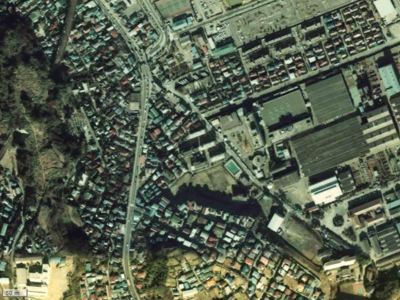 【1974～1978年度撮影】昔のプライム新杉田の場所・周辺環境