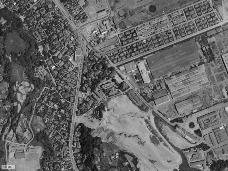 【1961～1969年度撮影】昔のプライム新杉田の場所・周辺環境