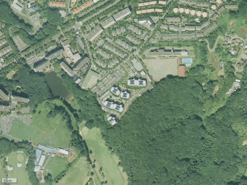 【2008年度撮影】昔のパークヒルズめじろ台の場所・周辺環境