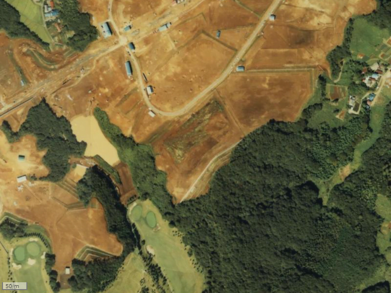 【1979～1983年度撮影】昔のパークヒルズめじろ台の場所・周辺環境